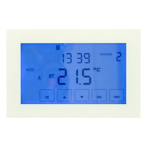 Glass Fronted Horizontal Dual Digital Timer & Thermostat