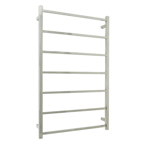 Mirror Polished 7 Bars Square Towel Rail