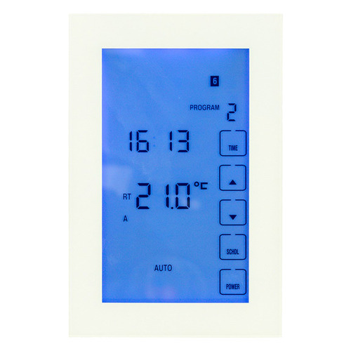 Glass Fronted Vertical Dual Digital Timer & Thermostat
