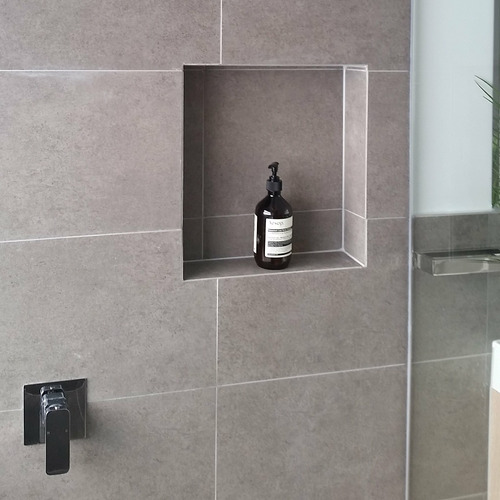 Radiant Thermaniche Square 355 x 355mm Shower Niche | Temple & Webster