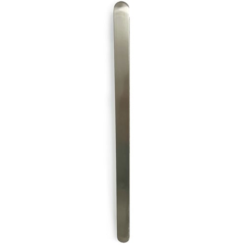 Flat Vertical Single Bar Stainless Steel Heated Towel Rail
