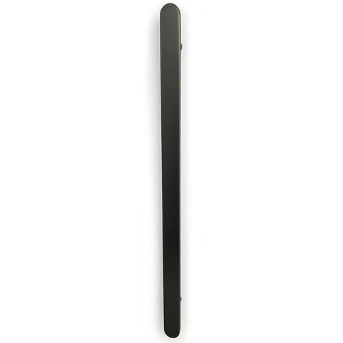 Flat Vertical Single Bar Stainless Steel Heated Towel Rail