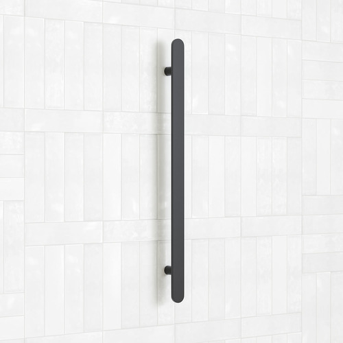 900mm Single Heated Vertical Towel Bar