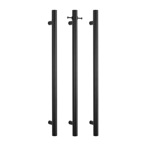 Round 950mm Heated Vertical Towel Rail