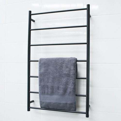 7 Bar Round Towel Rail
