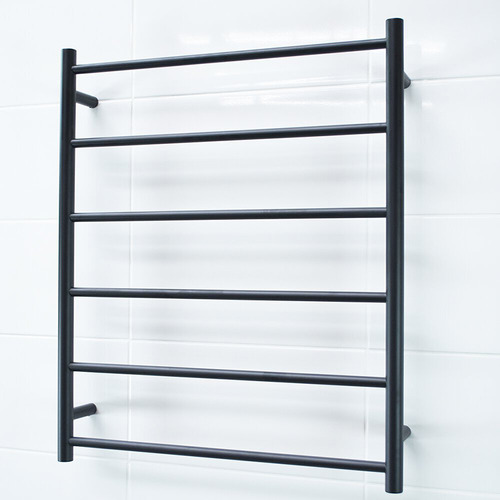 6 Bar Round Non-Heated Towel Rail