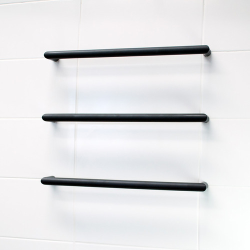 65cm Round Single Heated Towel Bar