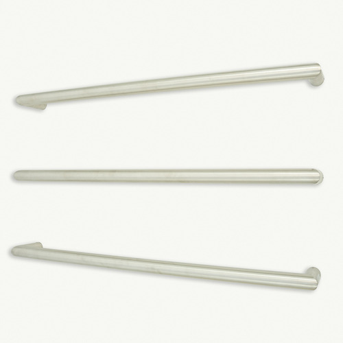 80cm Round Single Heated Towel Bar