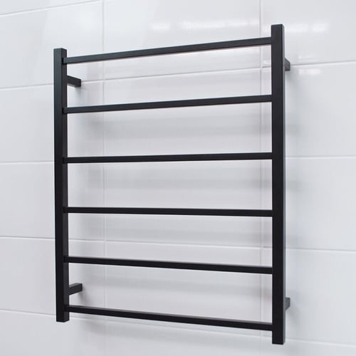 6 Bar Square Towel Rail