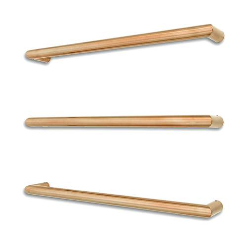 65cm Round Single Heated Towel Bar