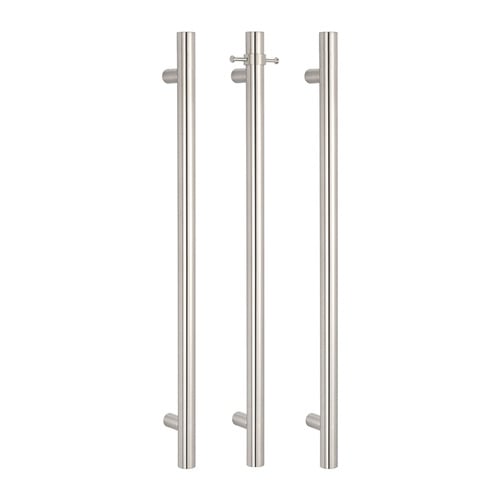 Round 950mm Heated Vertical Towel Rail
