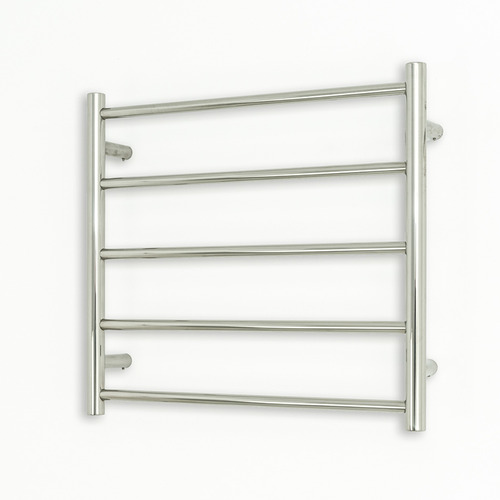 Mirror Polished 60cm Round Towel Rail