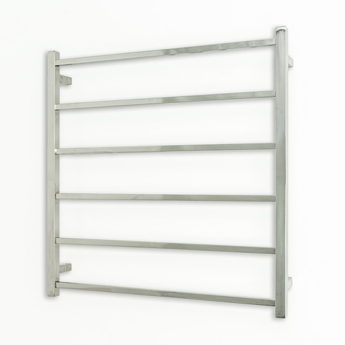 Non-Heated Mirror Polished H83 x W80cm Square Towel Rail