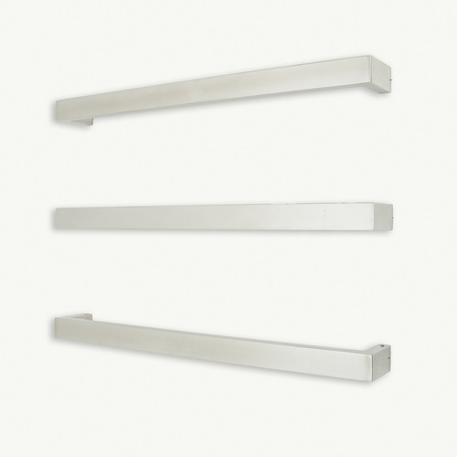 65cm Square Single Heated Towel Bar