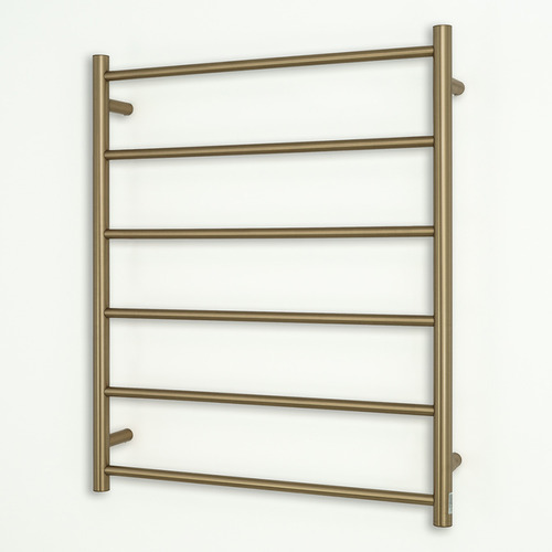 6 Bar Round Non-Heated Towel Rail