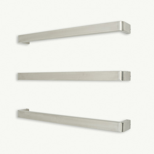 65cm Rounded Edge Single Towel Bar