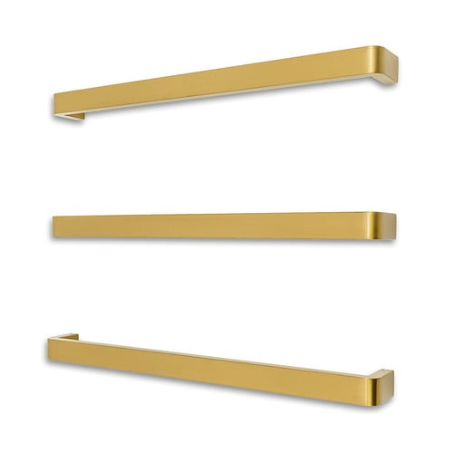 65cm Rounded Edge Single Towel Bar