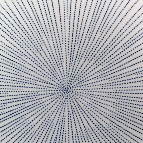 Ink Pinstripe Sea Urchin Oceania Vase