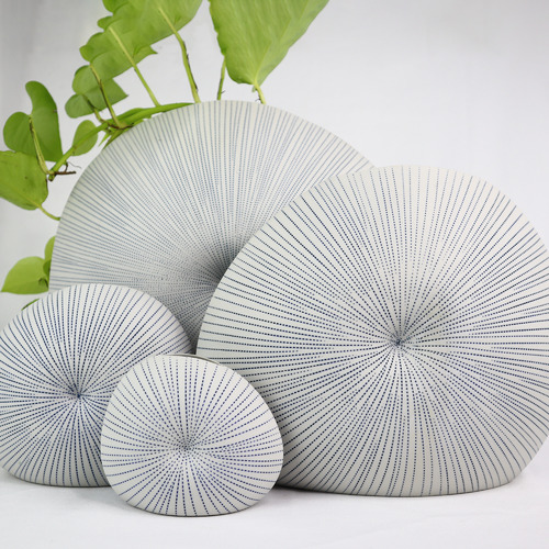 Pinstripe Mollusc Oceania Vase