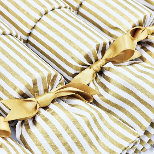 Gold Stripes Cane Christmas Crackers