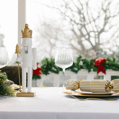 Gold Stripes Cane Christmas Crackers
