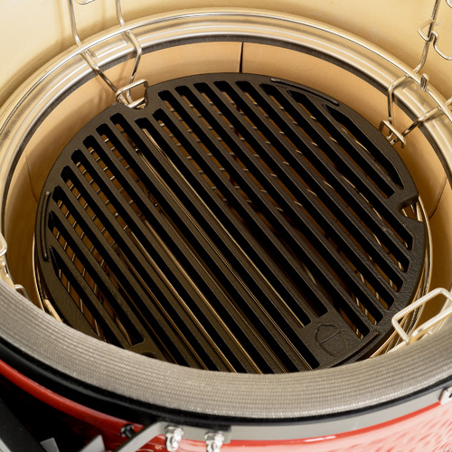 Kamado Joe Junior Cast Iron Cooking Grate Temple & ster