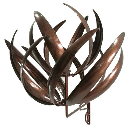 Lotus WallMounted Wind Spinner Temple & ster