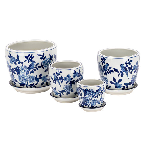 4 Piece Dionne Plant Pot Set