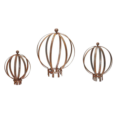 3 Piece Amy Topiary Ball Frame Set