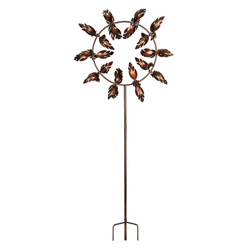 Rotating Leaves Wind Spinner