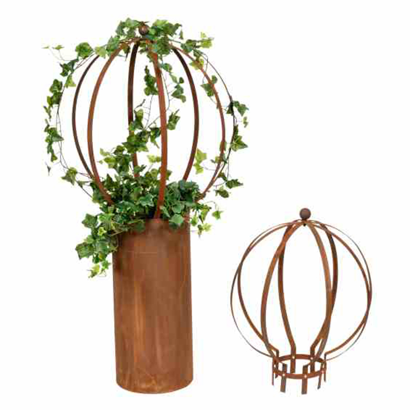 2 Piece Delora Topiary Planter Set