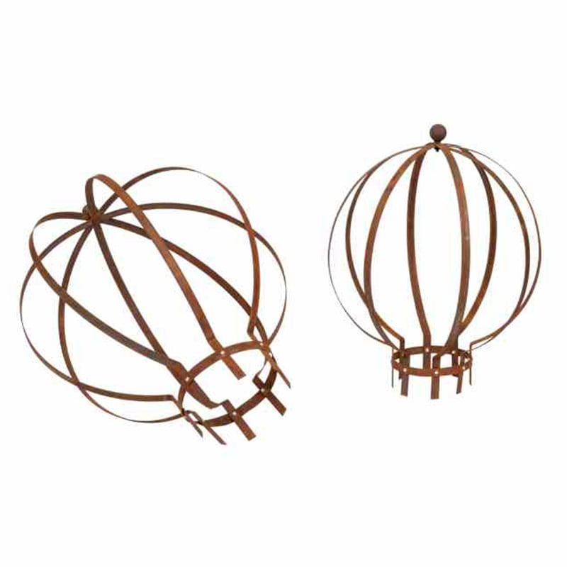 2 Piece Delora Topiary Planter Set