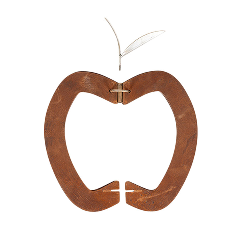 Zoe Apple Corten Garden Ornament