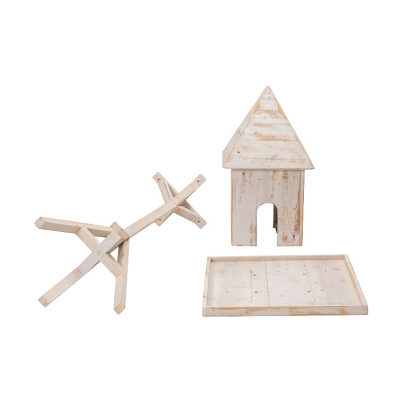 Whitewash Corbin Birdhouse