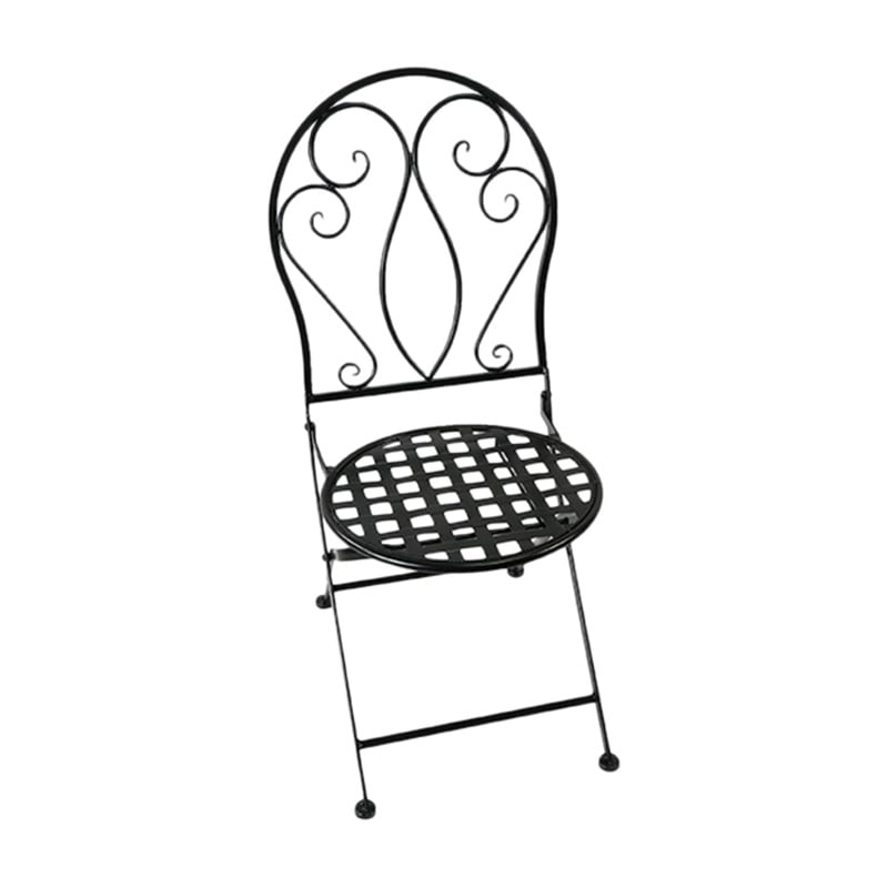 Luella Steel Outdoor Foldable Dining Chairs