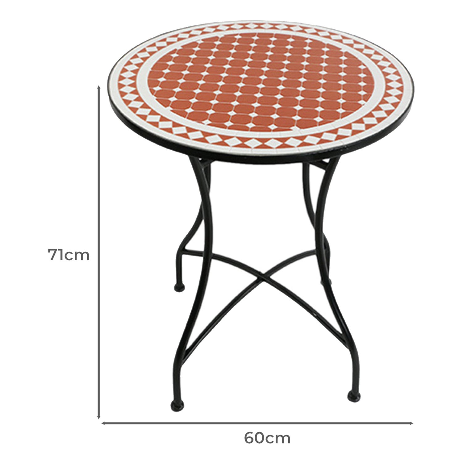 Maeve Mosaic Outdoor Bistro Table