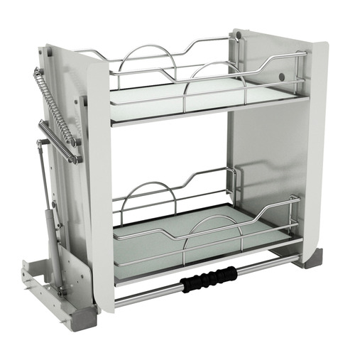 2 Tier Pull-Down Kitchen Storage