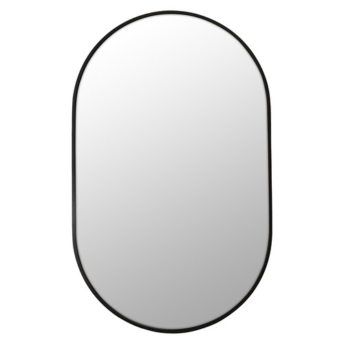 CurveEstablishment Harper Pill-Shape Steel-Framed Mirror | Temple & Webster
