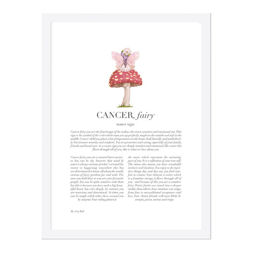 Pink Cancer Child Framed Printed Wall Art