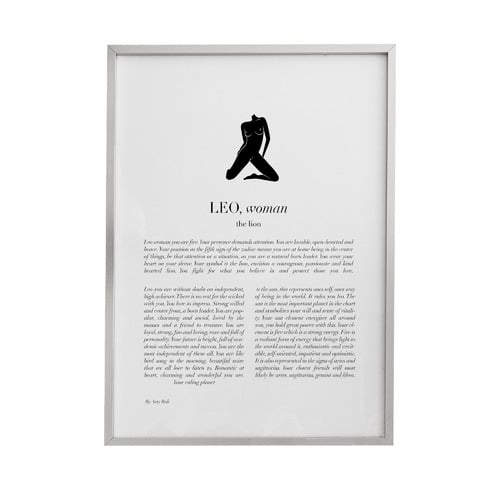 Leo Woman II Framed Printed Wall Art