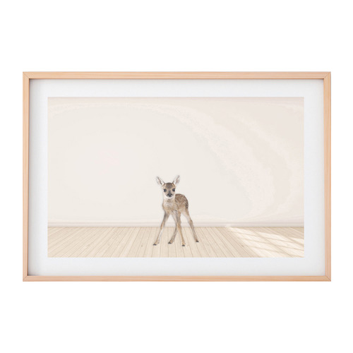 Baby Deer Framed Printed Wall Art