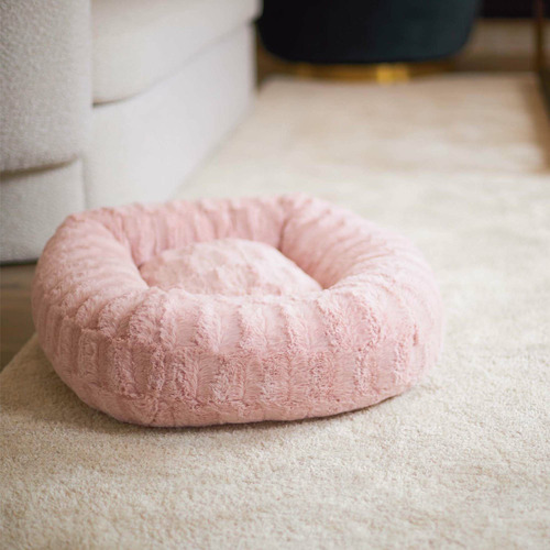 Kazoo Blush Loop Pet Bed Temple & ster