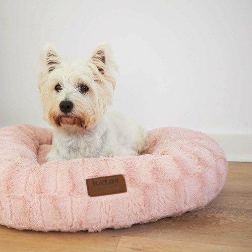 Kazoo Blush Loop Pet Bed Temple & ster