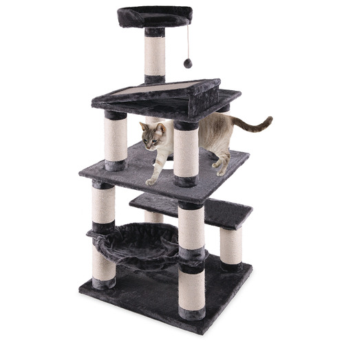 185cm 4 Tier Cat Tree | Temple & Webster