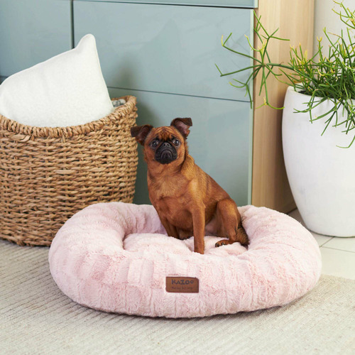Kazoo Blush Loop Pet Bed Temple & ster