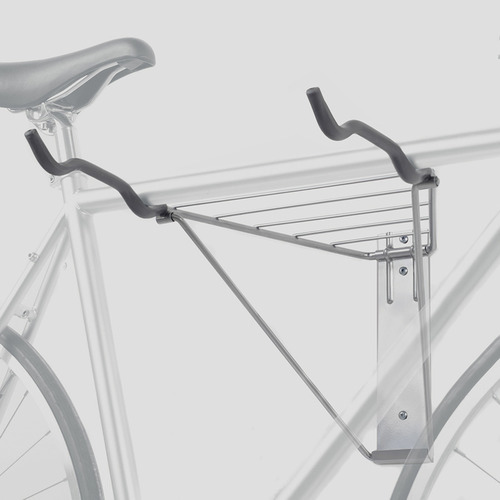 Folding 2 Bike Rack with Shelf