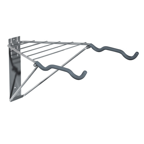 Folding 2 Bike Rack with Shelf