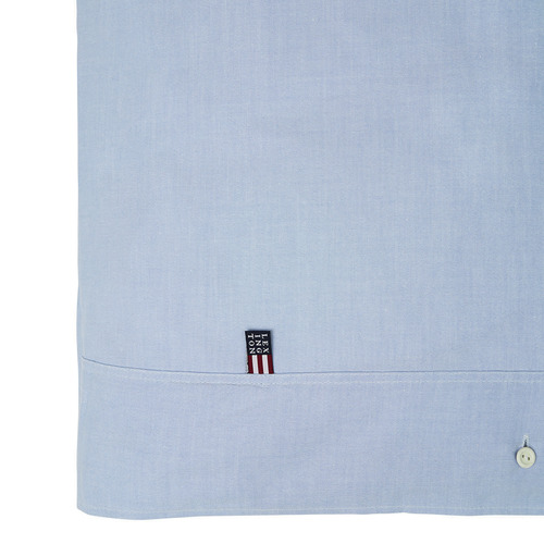 Blue Oxford Cotton Quilt Cover Set