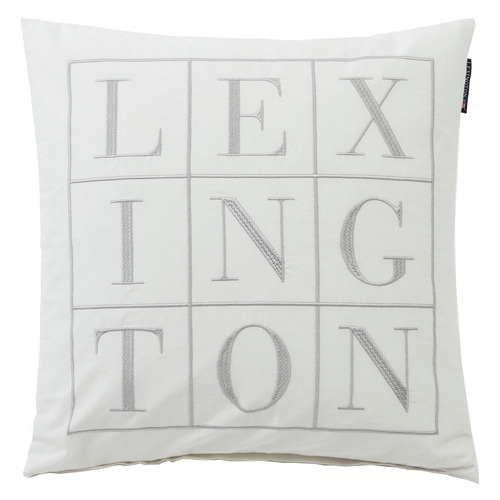 Logo Cotton Twill Cushion