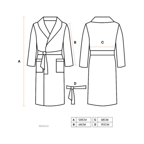 Rayko CottonBlend Bathrobe Temple & ster